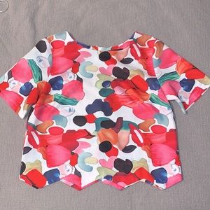 3 for $30 🔥 SHEIN Watercolor Crop Top